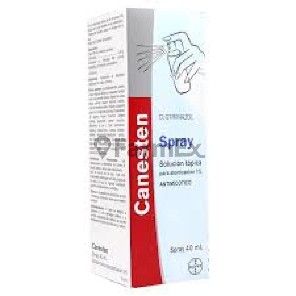 Canesten Spray antimicotico 1% x 40 mL Farmex-Fonasa-Persistente